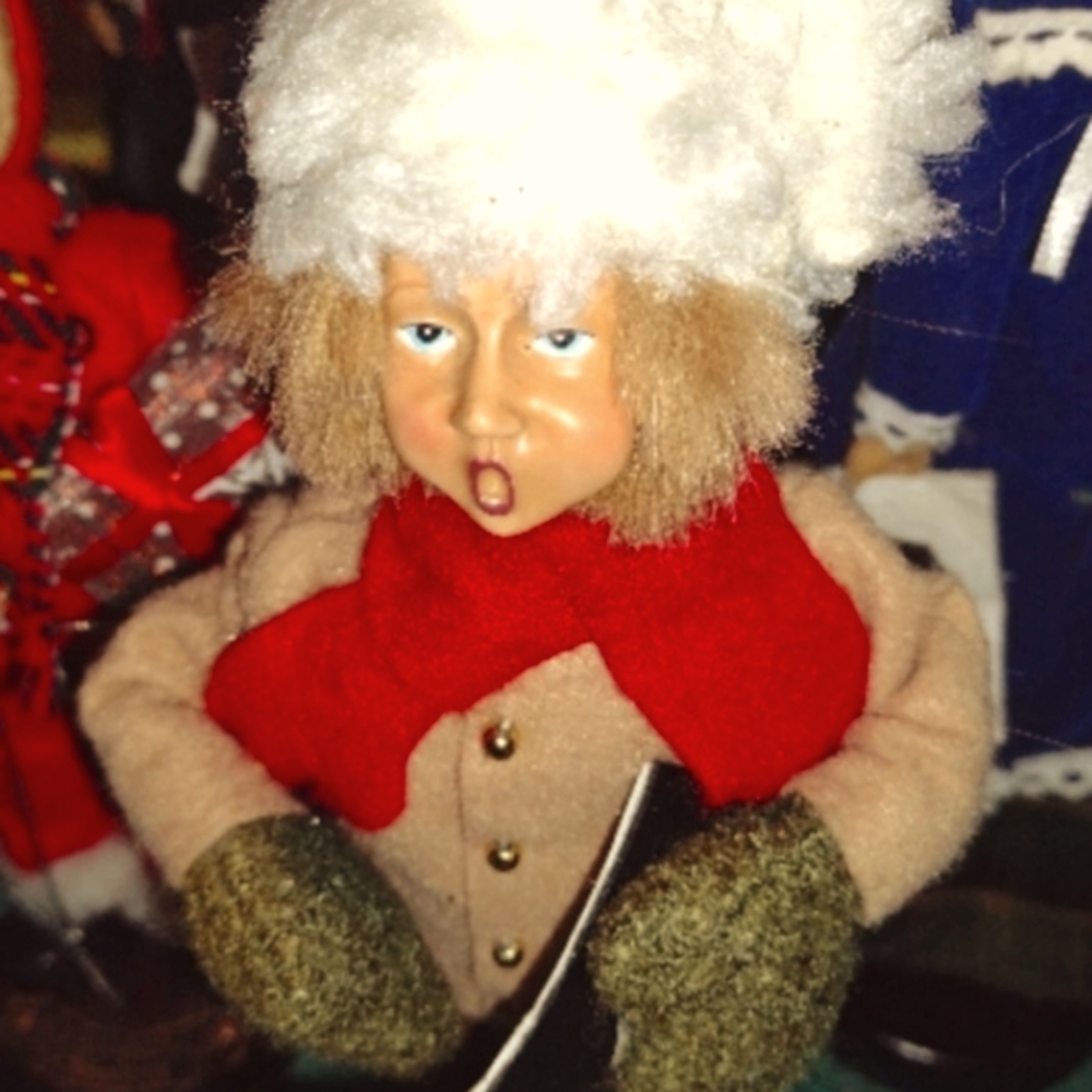 Vintage Christmas Caroler